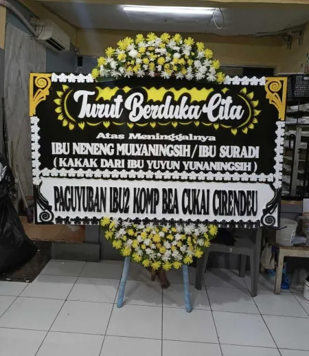 Papan Bunga Duka Petukangan Selatan