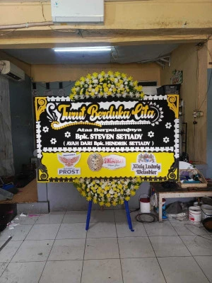 Papan Bunga di Petukangan Selatan