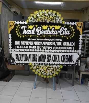 Papan Bunga di Petukangan Selatan